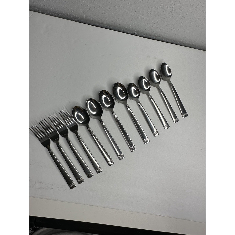 Cambridge Danielle Stainless Flatware Replacement 12 pc spoon fork